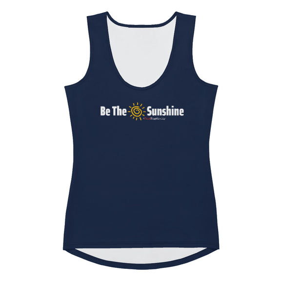 Be The Sunshine Women's Stretch Tank (With back design)