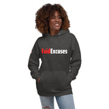 Faid Excuses Unisex Hoodie   (with sleeve design)