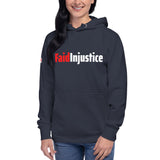 Faid Injustice Unisex Hoodie   (with sleeve design)