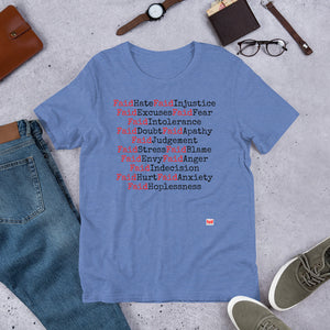 Multi word Unisex T-Shirt