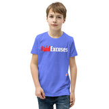 Faid Excuses Youth Short Sleeve T-Shirt
